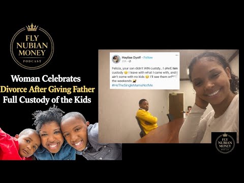 Woman Celebrates Divorce After Giving Father Full Custody of the Kids