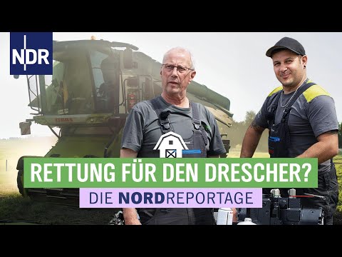 Werner & Robby sind zurück: Diesmal streikt der Mähdrescher | Die Nordreportage | NDR