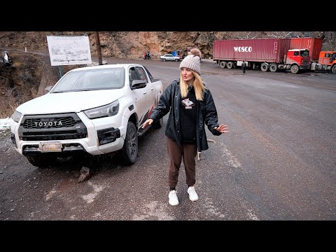 Растамаживаю ПИКАП на Армению. На ЛЕТНЕЙ резине по СНЕЖНЫМ горам