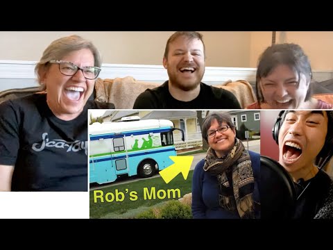 My Mom’s reaction to her song “Bookmobile”