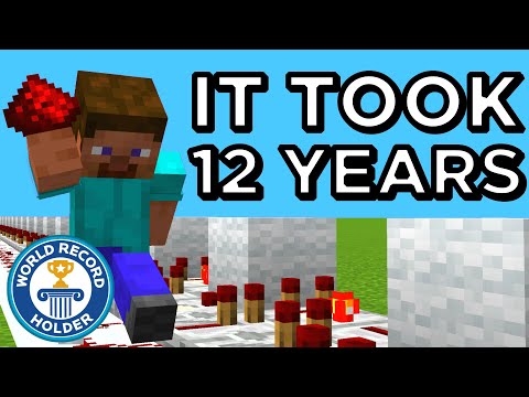 Breaking Minecraft's Oldest Redstone Record