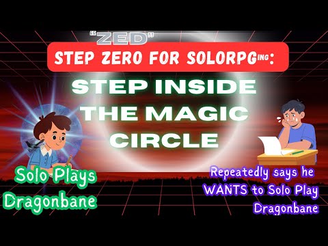 Why You Feel Embarrassed When You Try to SoloRPG  (feat: Everything You Need to Know about Circles)