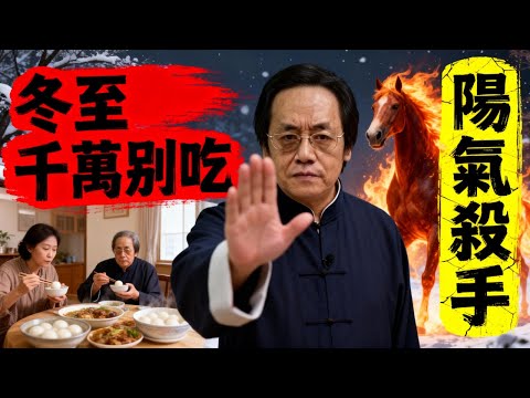 倪海廈怒吼：冬至這天別碰這5種東西！一口下去「陽氣」全滅，神仙也救不回你的命！#倪海厦 #冬至 #養生