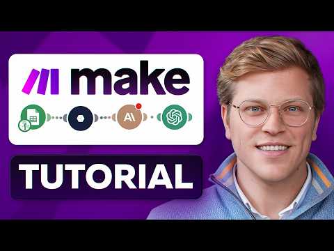Make.com Tutorial 2025: How to Use Make.com (Step by Step)