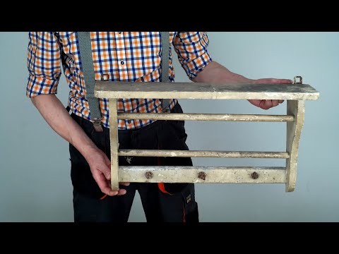 This is a kitchen towel rack. See its new function after renovation.