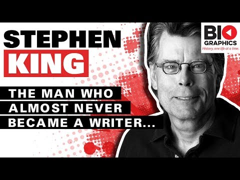 Stephen King Biography: The Man Who Almost Didn't Become a Writer