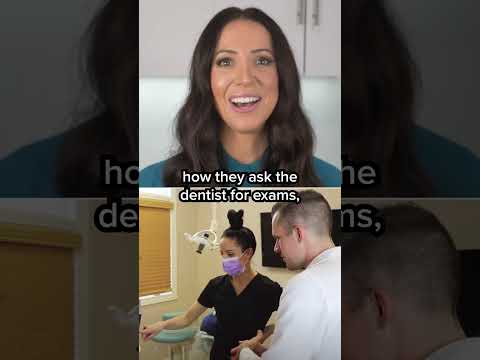 first day of work for dental hygienists #shorts