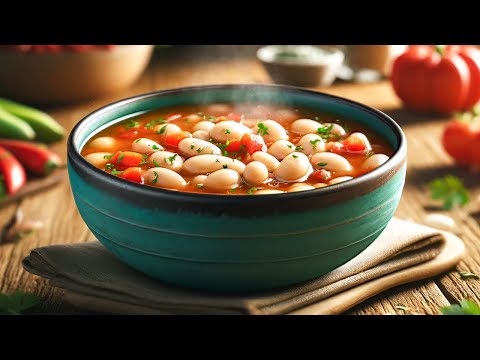 How to make the most delicious bean soup? 🥦 Simple and quick recipe!