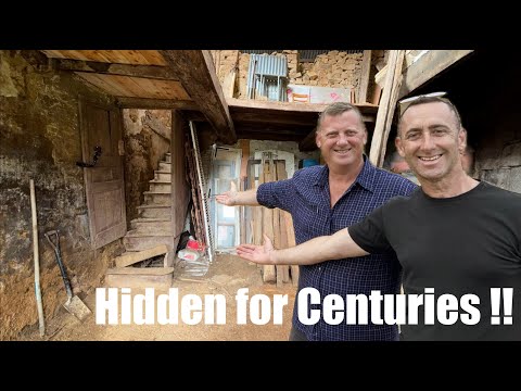 We Removed a Staircase..and Found an Ancient Hidden Doorway !! (114)