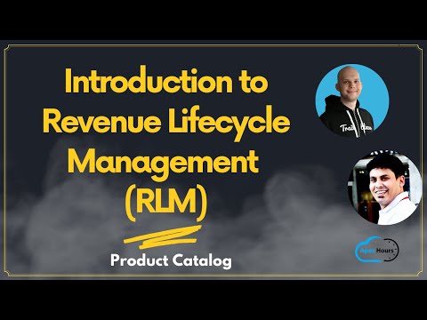 Introduction to Revenue Lifecycle Management (RLM)  -Product Catalog
