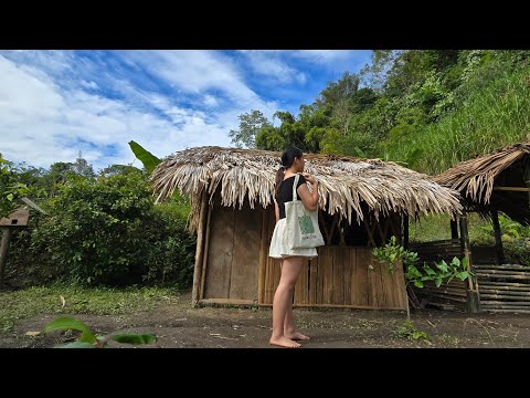Full Video: 30 Days of a Homeless Girl Turning an Abandoned House Deep in the Woods into a Farm.