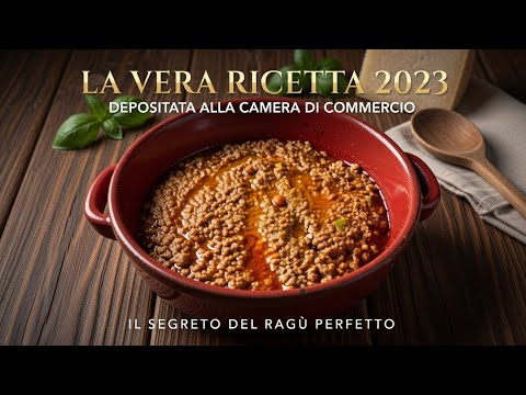 Ho provato il NUOVO Ragù alla Bolognese UFFICIALE 2023 😳 (Ricetta Deposita alla Camera di Commercio)