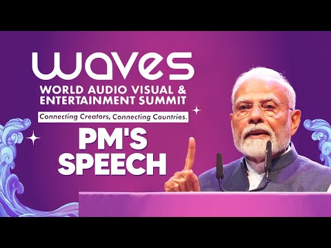 LIVE: PM Modi addresses WAVES Summit in Mumbai