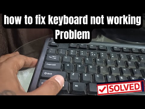 how to fix keyboard is not working problem on Windows 10 / 11 /8.1