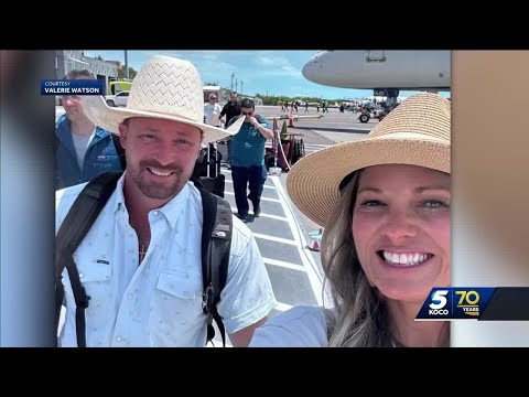 Oklahoma mom reunites with kids after nightmare vacation leaves her husband behind bars