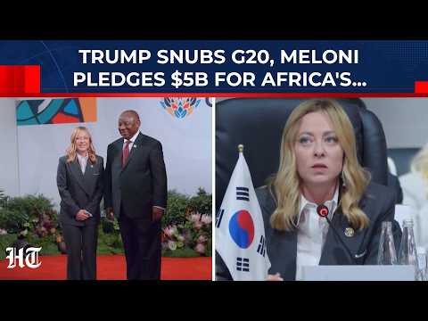Meloni Torches Trump-Style Trade At G20? Italy Set To Pour Billions Into African Health & Education