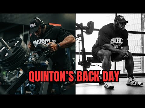IFBB PRO QUINTBEASTWOOD | BACK DAY