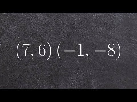 Learn to graph a circle when given two points o the diameter