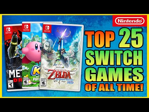 The Top 25 Nintendo Switch Games Of All Time!