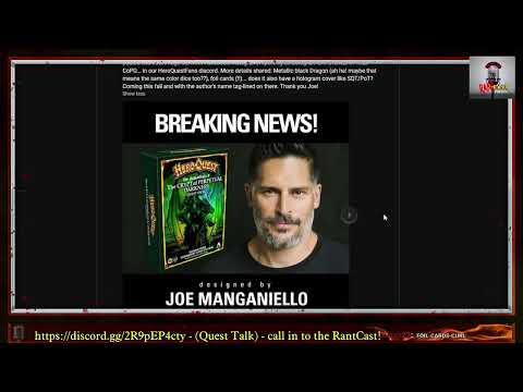 TheRantCastPodCast! Ep. 70: Joe's Revenge (w/ special guests)