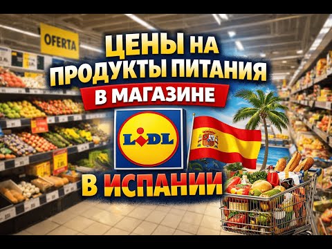 «Цены на продукты в Lidl в Испании. Сколько стоит жизнь в 2025?»