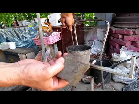 Как я лил дробь 00. Как лить любую дробь плашкой. Литьё крупной дроби плашкой.