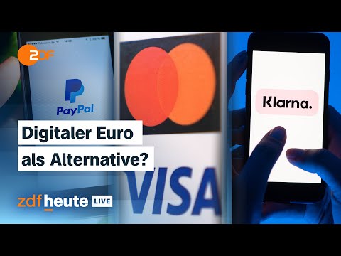 Bundesregierung will schnelle Einführung des digitalen Euros. Was der bringen könnte | ZDFheute live