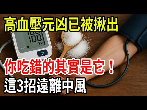 High blood pressure isn't caused by salt at all! It's actually the salt you're eating that's...