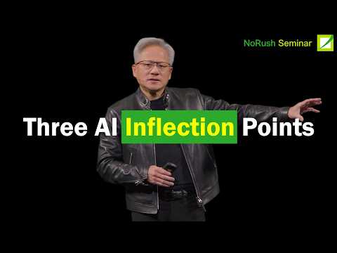 Jensen Huang explains three AI inflection points