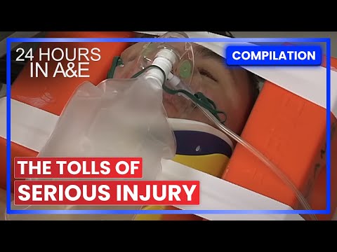 Ice Hockey Injury Leads to A&E | 24 Hours In A&E