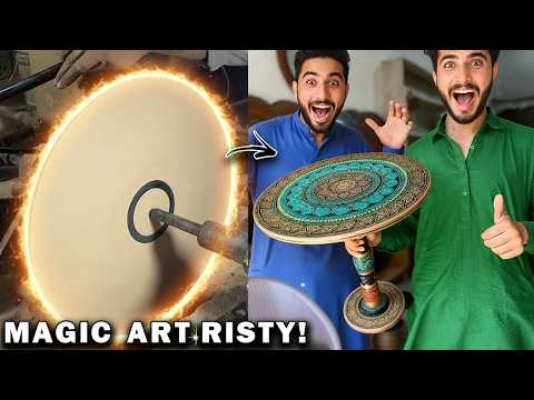 Genius Woodworking "Kings Side Table" with Amazing Technique