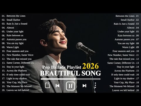Romantic Ballads Love Songs 2026 | Beautiful & Relaxing Love Songs | K-Drama OST Style
