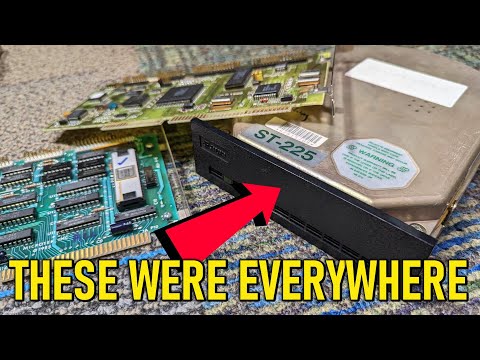 Not forgotten: MFM hard drives