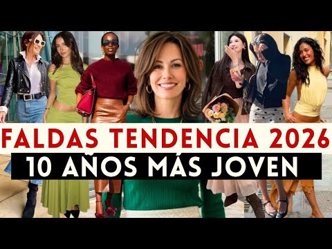 🔴 HOW TO LOOK 10 YEARS YOUNGER WITH 2026 TRENDY SKIRTS! WOMEN 40, 50, 60, 70+ YEARS OLD | Mia Moda