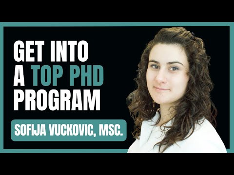 Karolinska Ph.D. student shares her best productivity and Ph.D. application tips - Sofija Vuckovic