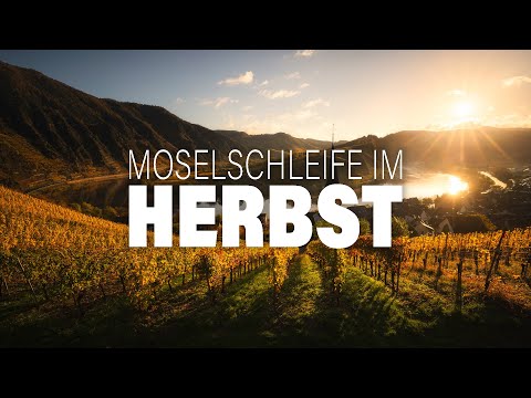 Photographing the Moselle loop in autumn at sunrise | Landscape photography