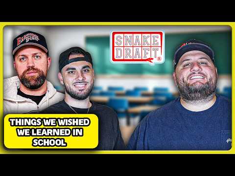 Ranking The Things We WISHED We Learned In School (Ft. Nate, Nicky Smokes, & Reags)