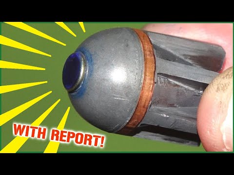 12 ga. shotgun EXPLODING rounds - You've got to see this!