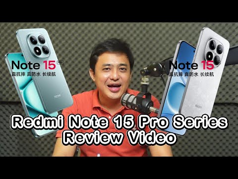 Note 15 Pro Series Review Video