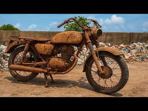 Restoration a 50-Year-Old HONDA Classic Left to Rot for Decades | ASRM Restoration