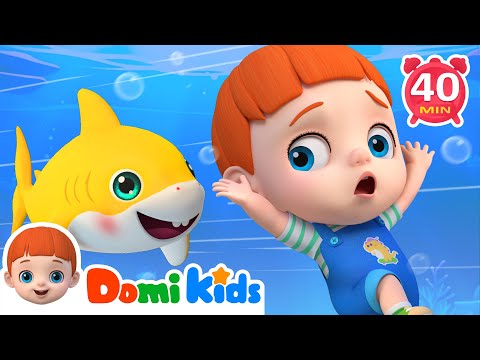 寶貝多米兒歌大全｜早教兒歌｜經典熱門兒歌｜動物兒歌｜鯊魚一家｜domikids 中文｜Nursery Rhymes