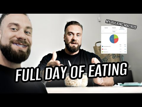 FULL DAY OF EATING | BULKING FOR THE OLYMPIA