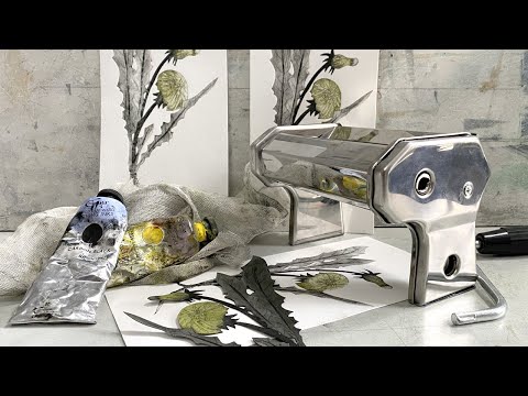 Slow Craft - Printing Demo with Pasta Maker & Tetra Pak original