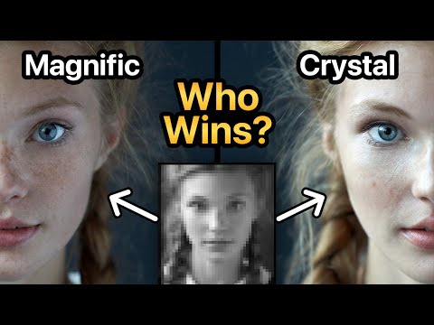 Magnific vs Crystal: Which AI Upscaler Actually Wins? (5 Tests)