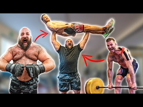 180kg Strongman bricht MMA Kämpfer