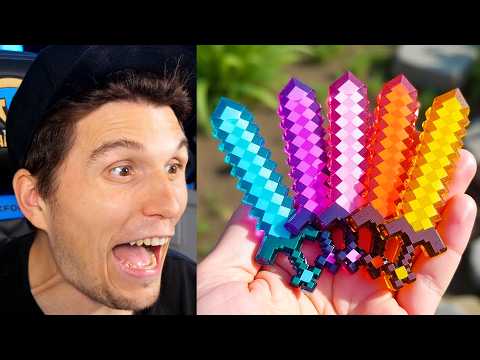 Paluten REAGIERT auf Minecraft-Kreationen und Bastelarbeiten auf völlig neuem Niveau