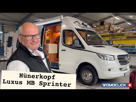 € 400.000.- Luxus Mercedes Sprinter - Hünerkopf Kastenwagen gebraucht abzugeben.