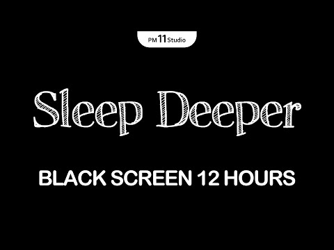Sleep Deeper Tonight | Relaxing Piano Music | Sleeping Music for Deep Sleeping | Black Screen