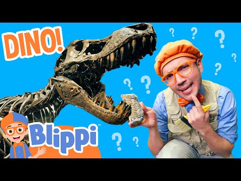 Can you name that Dinosaur with Blippi? | Learning Animals & Games | Educational Videos For Kids