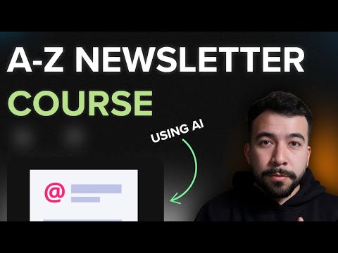 How To Start A Newsletter Business Using AI (FULL COURSE)
